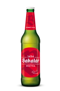 Bakalář desítka světlá 0,5l láhev
