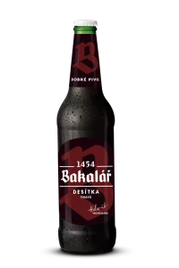 Bakalář desítka tmavá 0,5l láhev