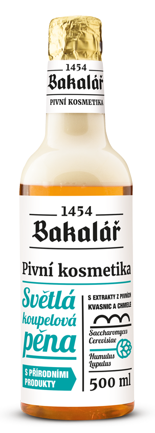Světlá koupelová pěna 500ml
